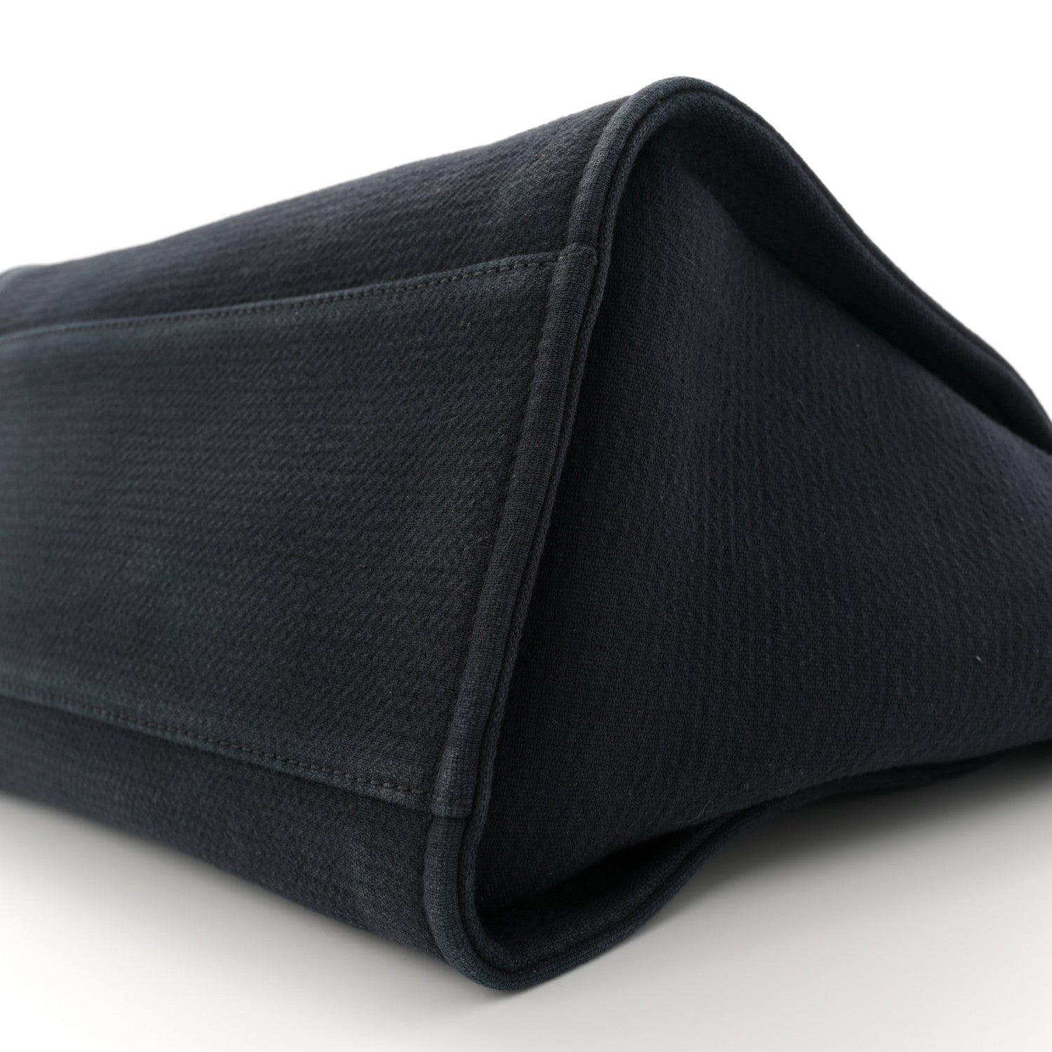 Mixed Fibers Medium Deauville Tote Dark Blue