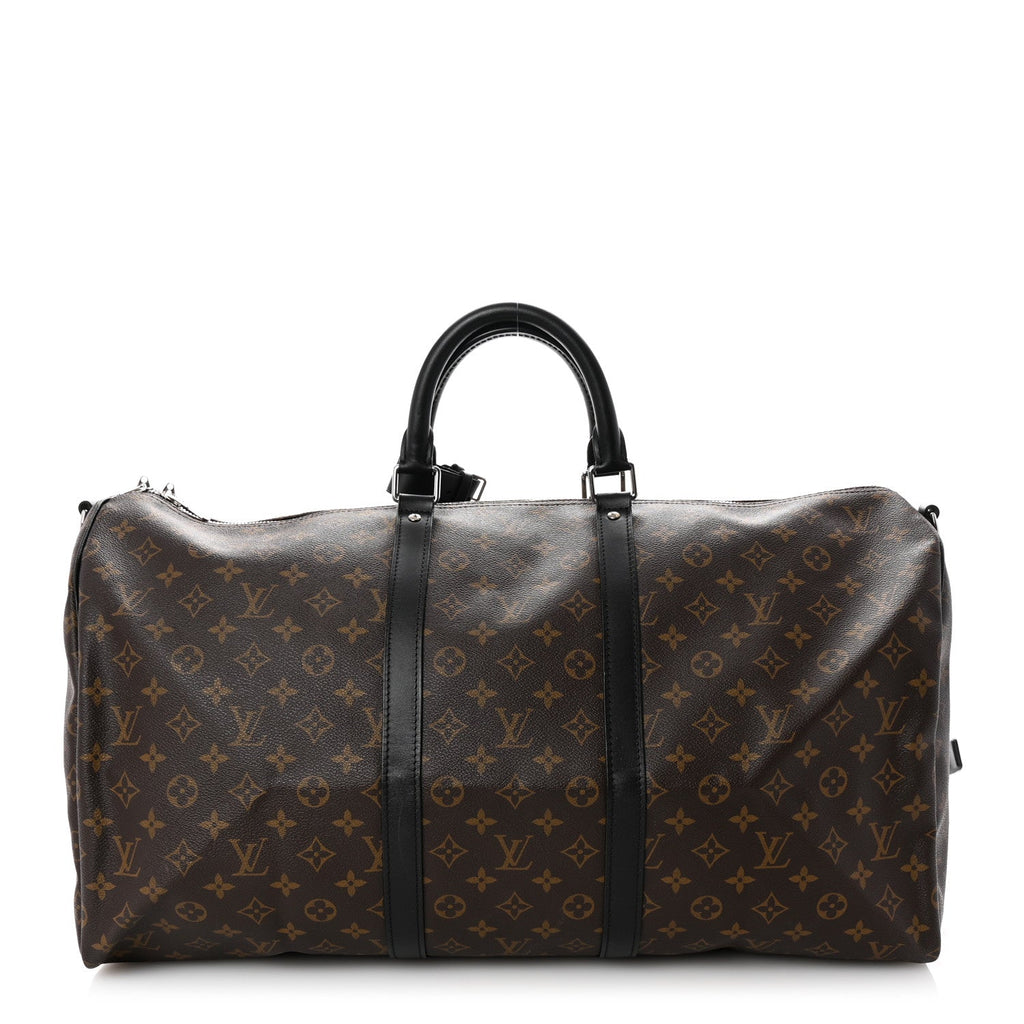 Monogram Macassar Keepall Bandouliere 55