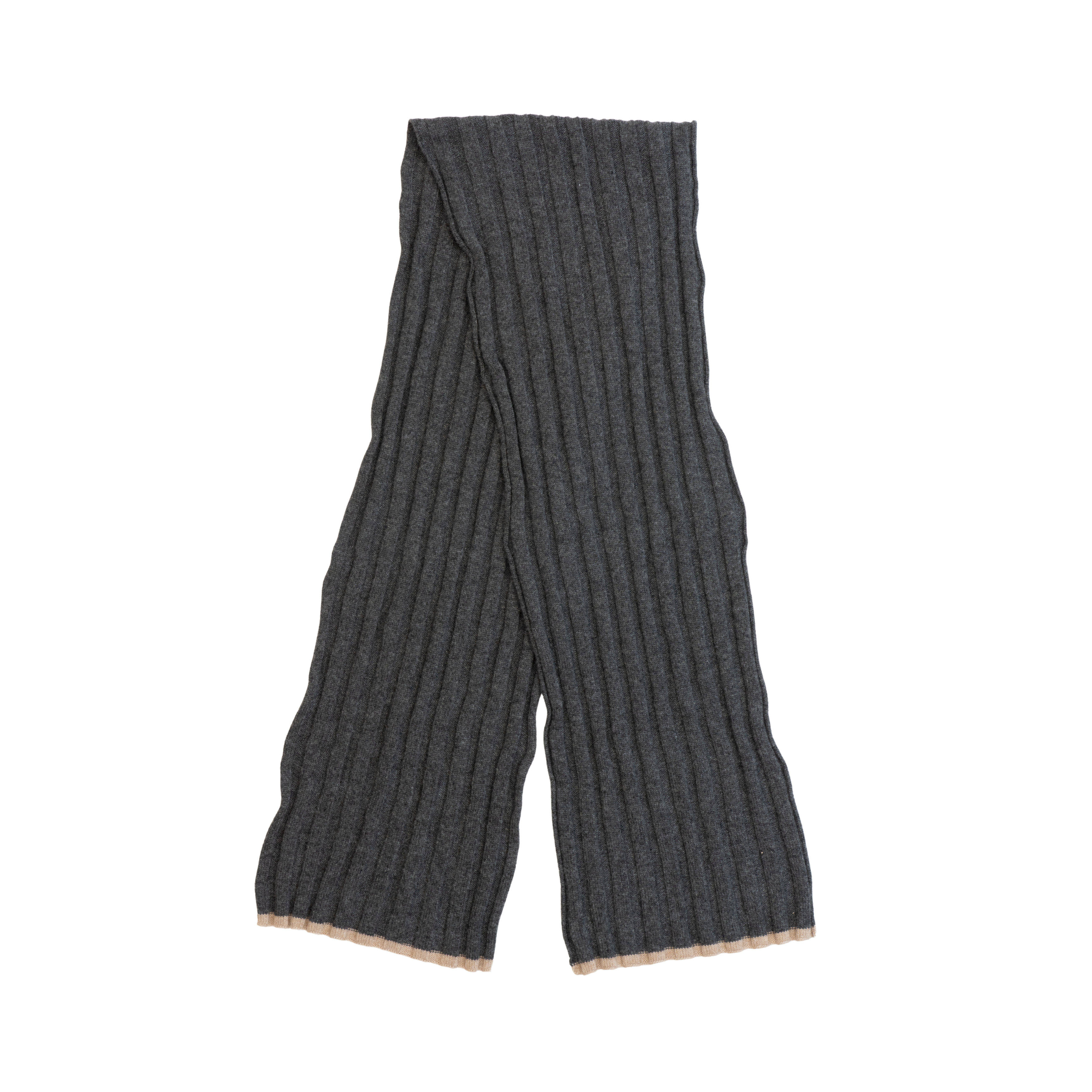 Brunello Cucinelli Ribbed Cashmere Scarf