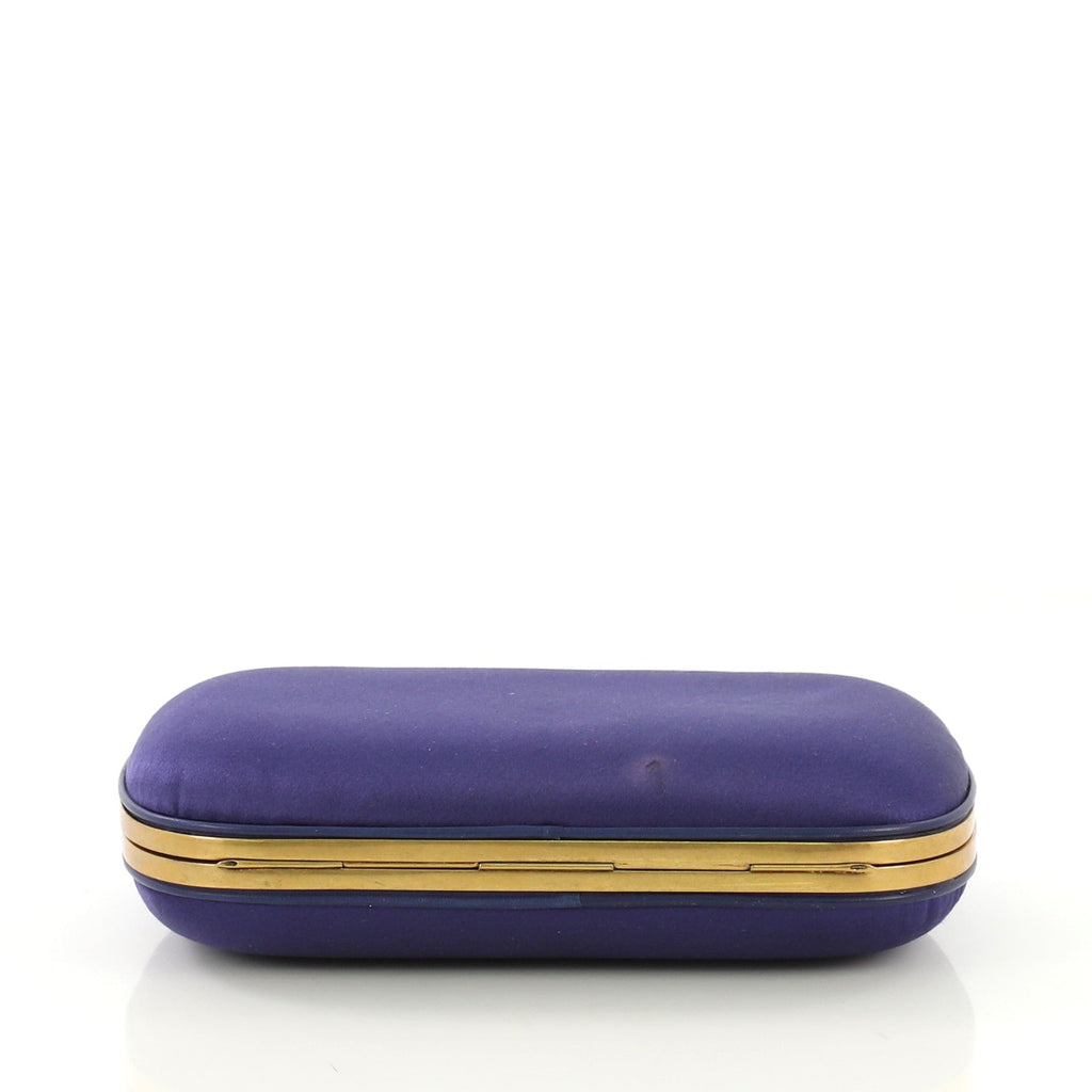 Animalier Broadway Box Clutch Satin