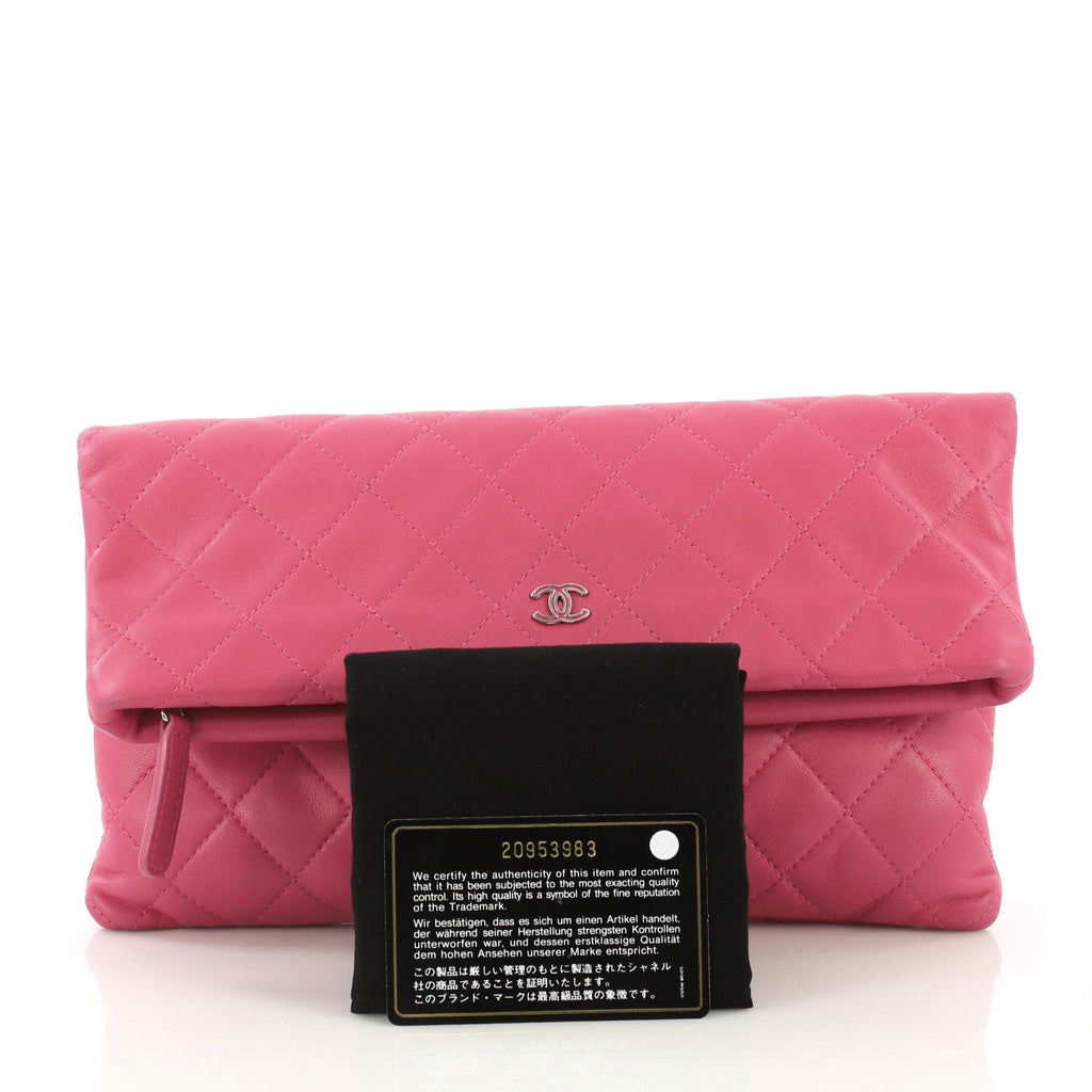 Beauty CC Clutch Quilted Lambskin