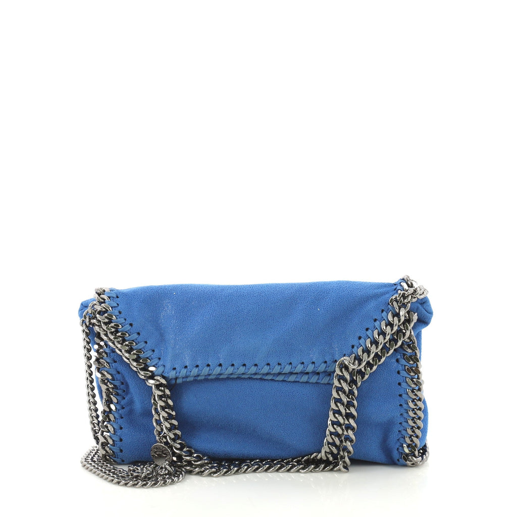 Falabella Fold Over Crossbody Bag Shaggy Deer Mini