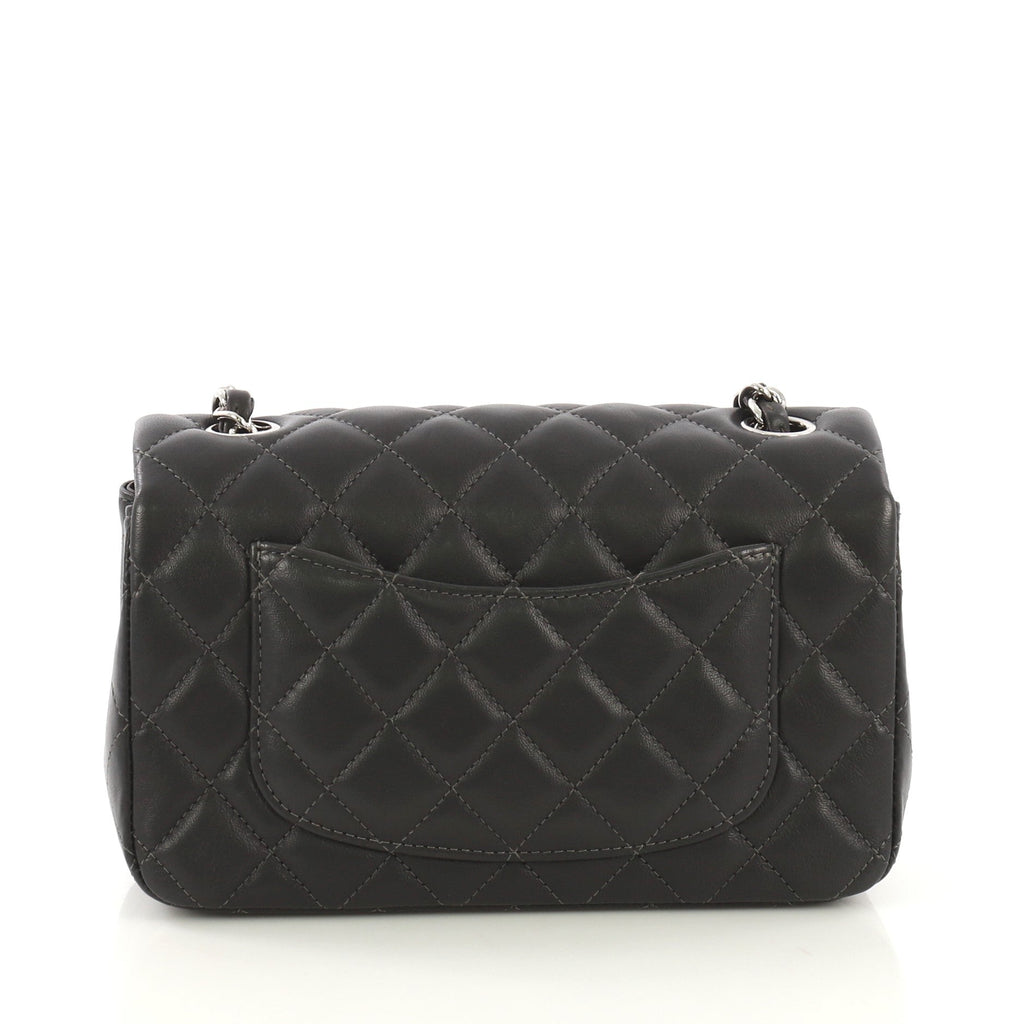Classic Single Flap Bag Quilted Lambskin Mini
