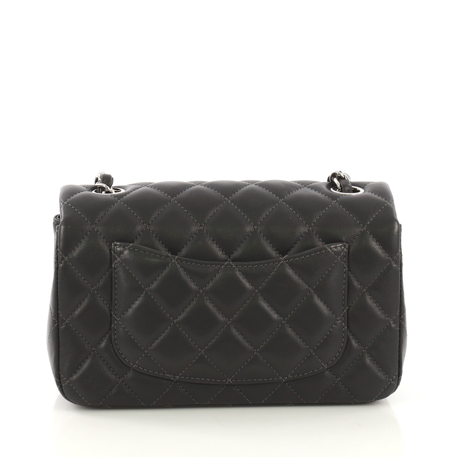 Classic Single Flap Bag Quilted Lambskin Mini