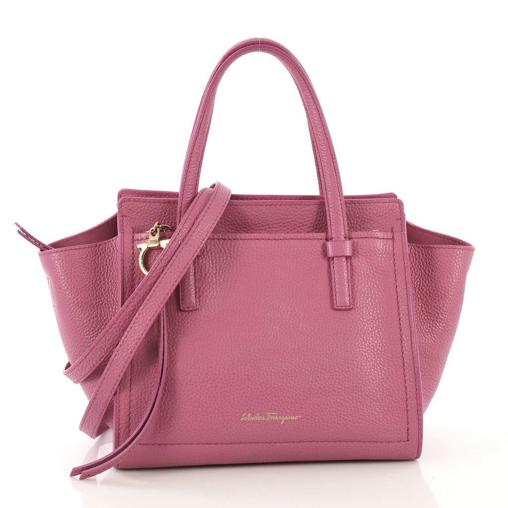 Amy Tote Pebbled Leather Mini