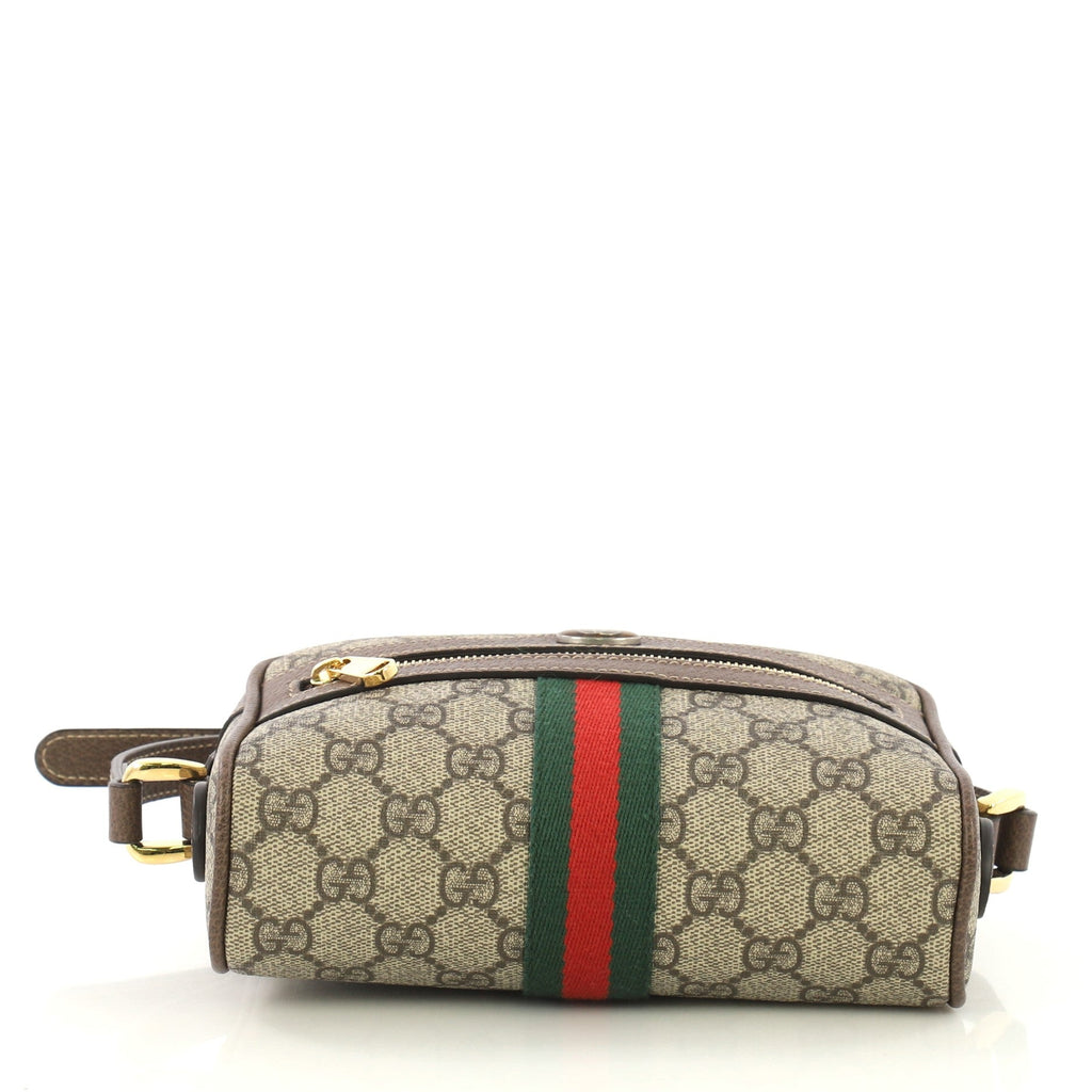 Ophidia Shoulder Bag GG Coated Canvas Mini