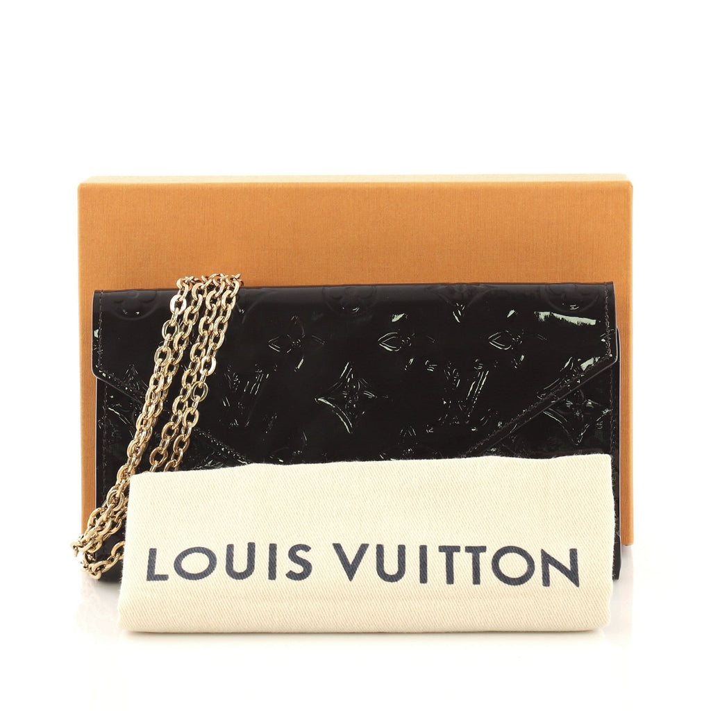 Mira Chain Clutch Monogram Vernis