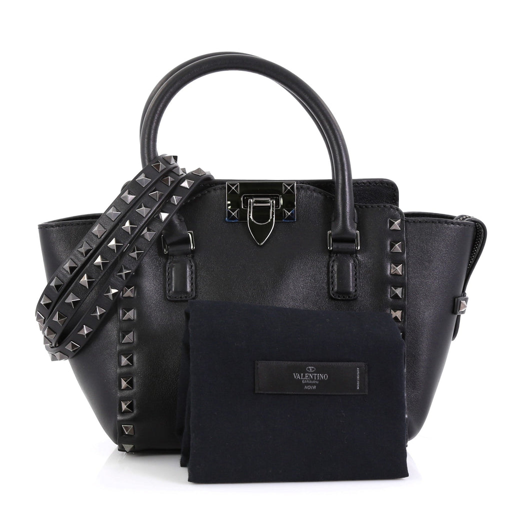 Rockstud Tote Rigid Leather Mini