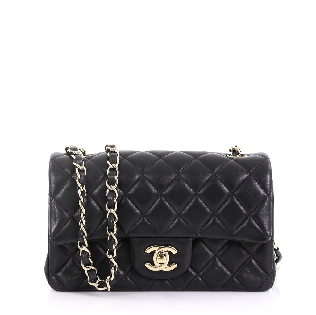 Classic Single Flap Bag Quilted Lambskin Mini