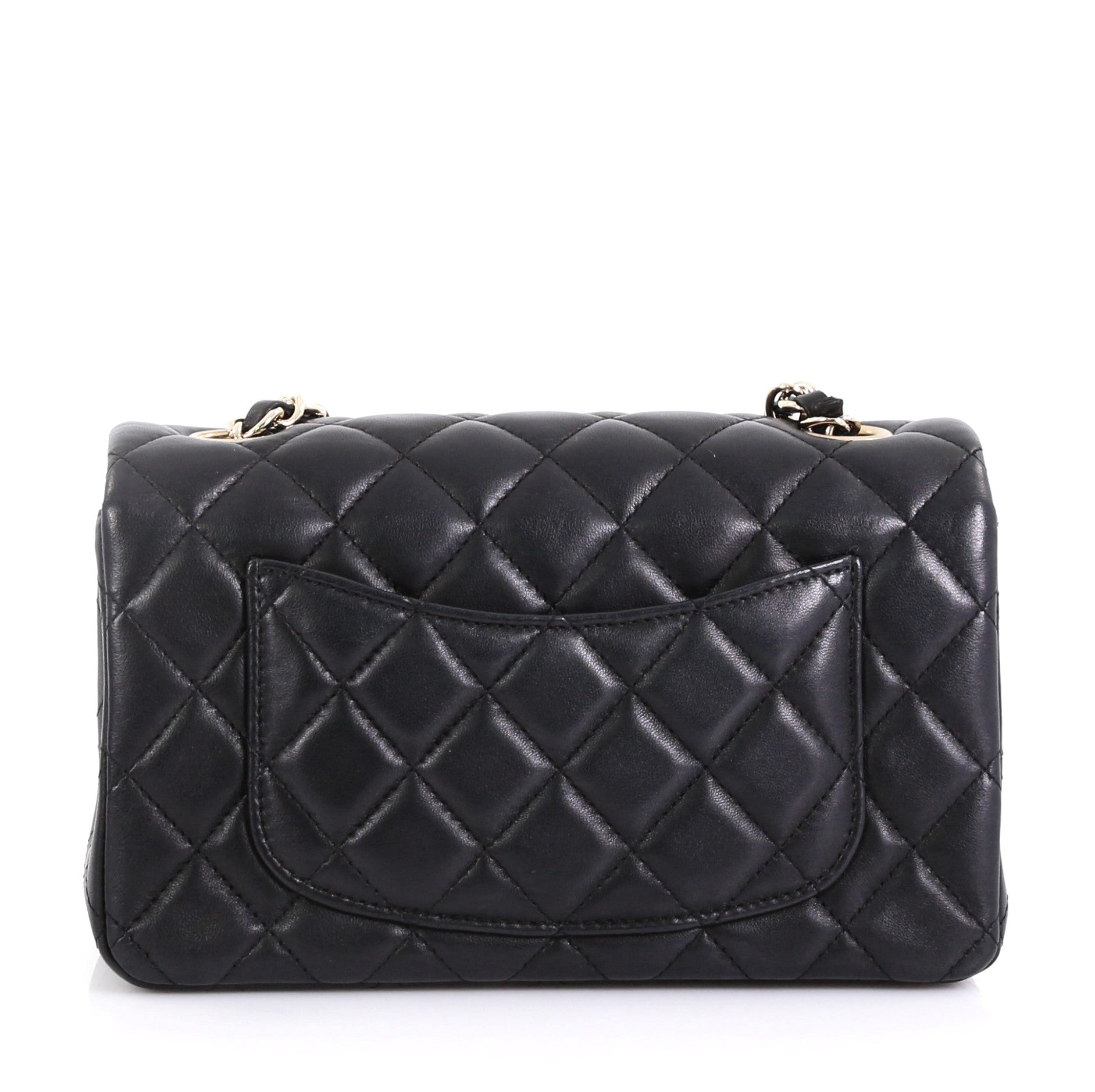 Classic Single Flap Bag Quilted Lambskin Mini
