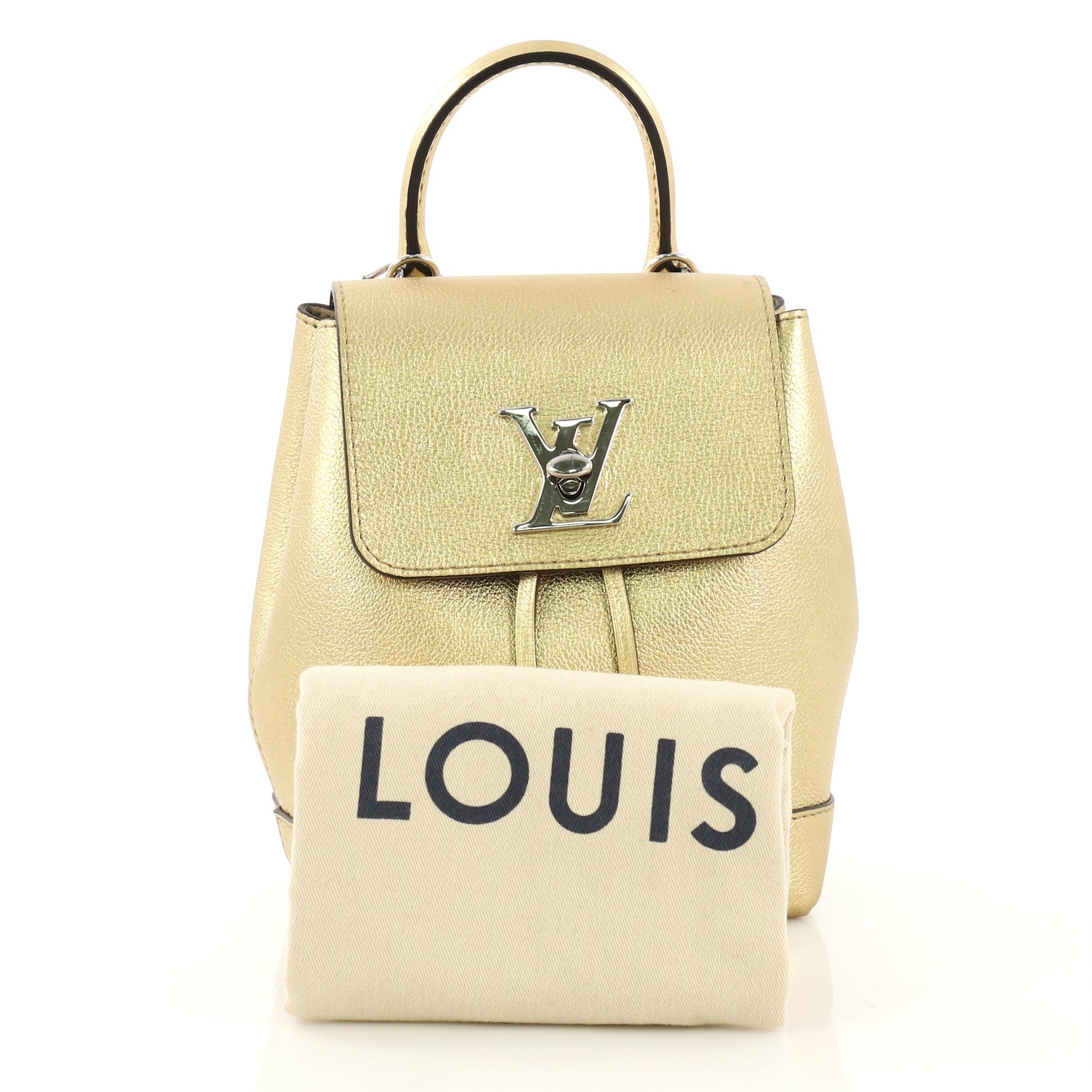 Lockme Backpack Leather Mini
