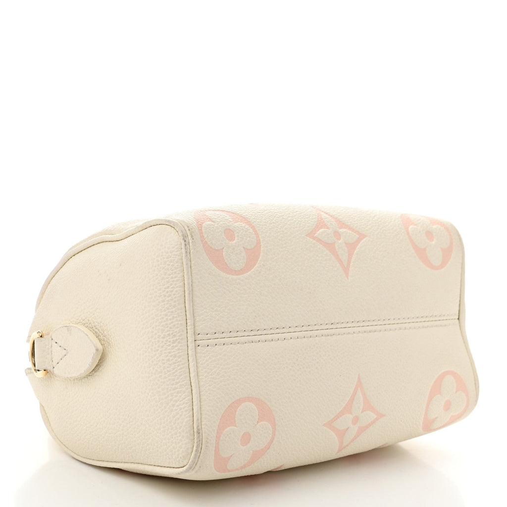 Empreinte Monogram Giant Speedy Bandouliere 20 Latte Chamallow