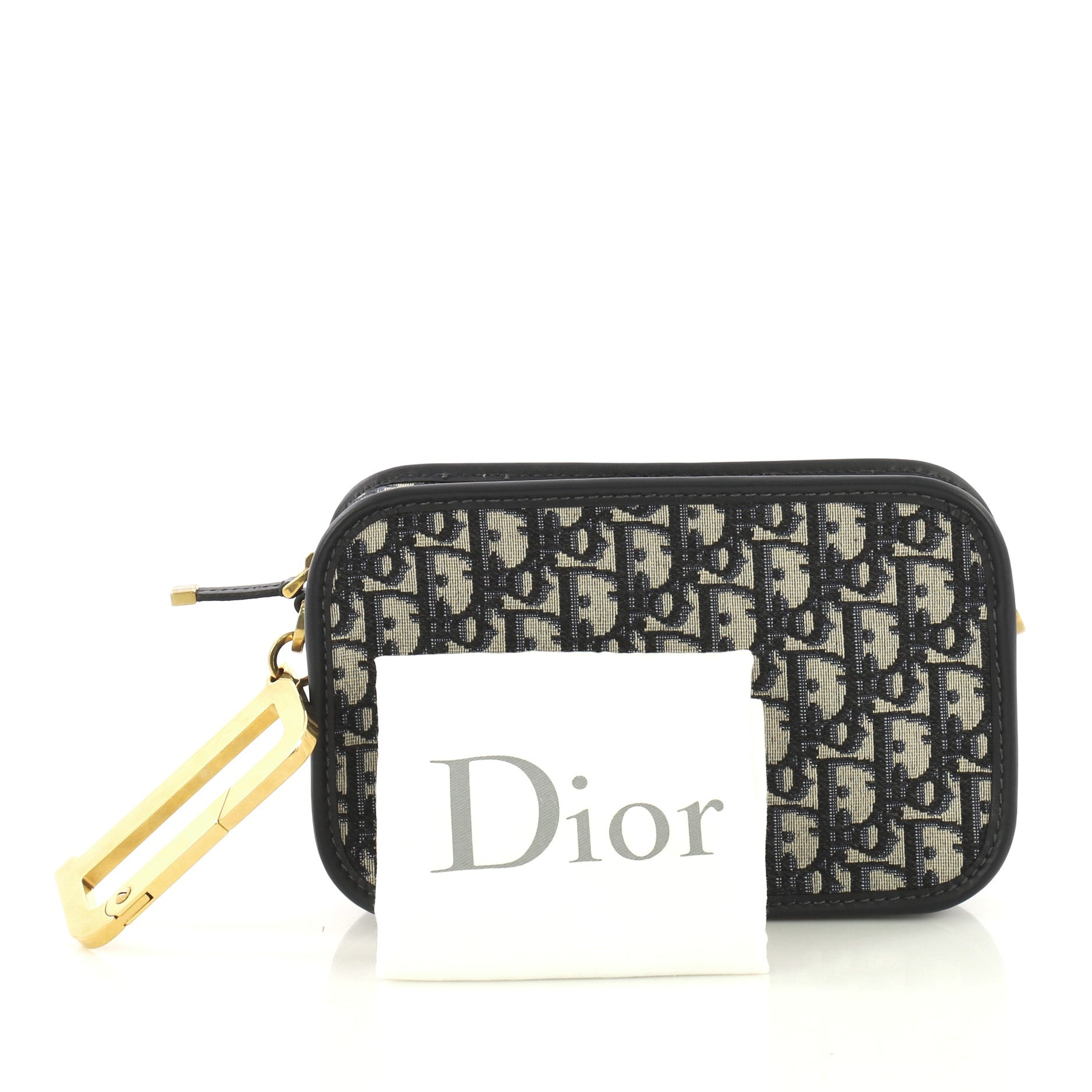 Diorquake Clutch Oblique Canvas Small