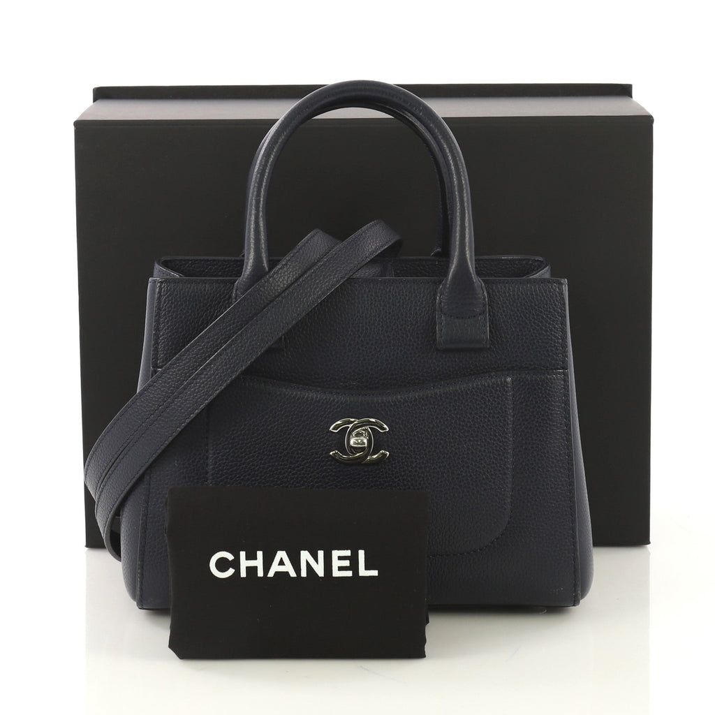 Neo Executive Tote Grained Calfskin Mini