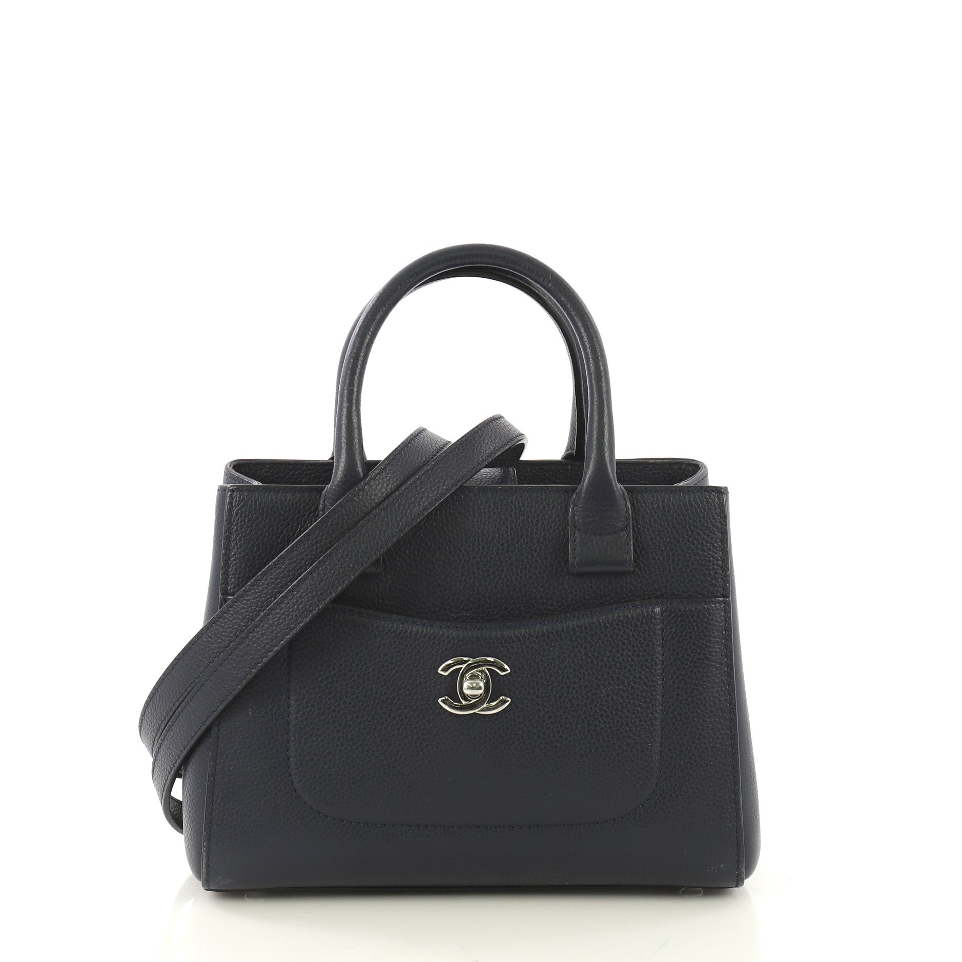 Neo Executive Tote Grained Calfskin Mini