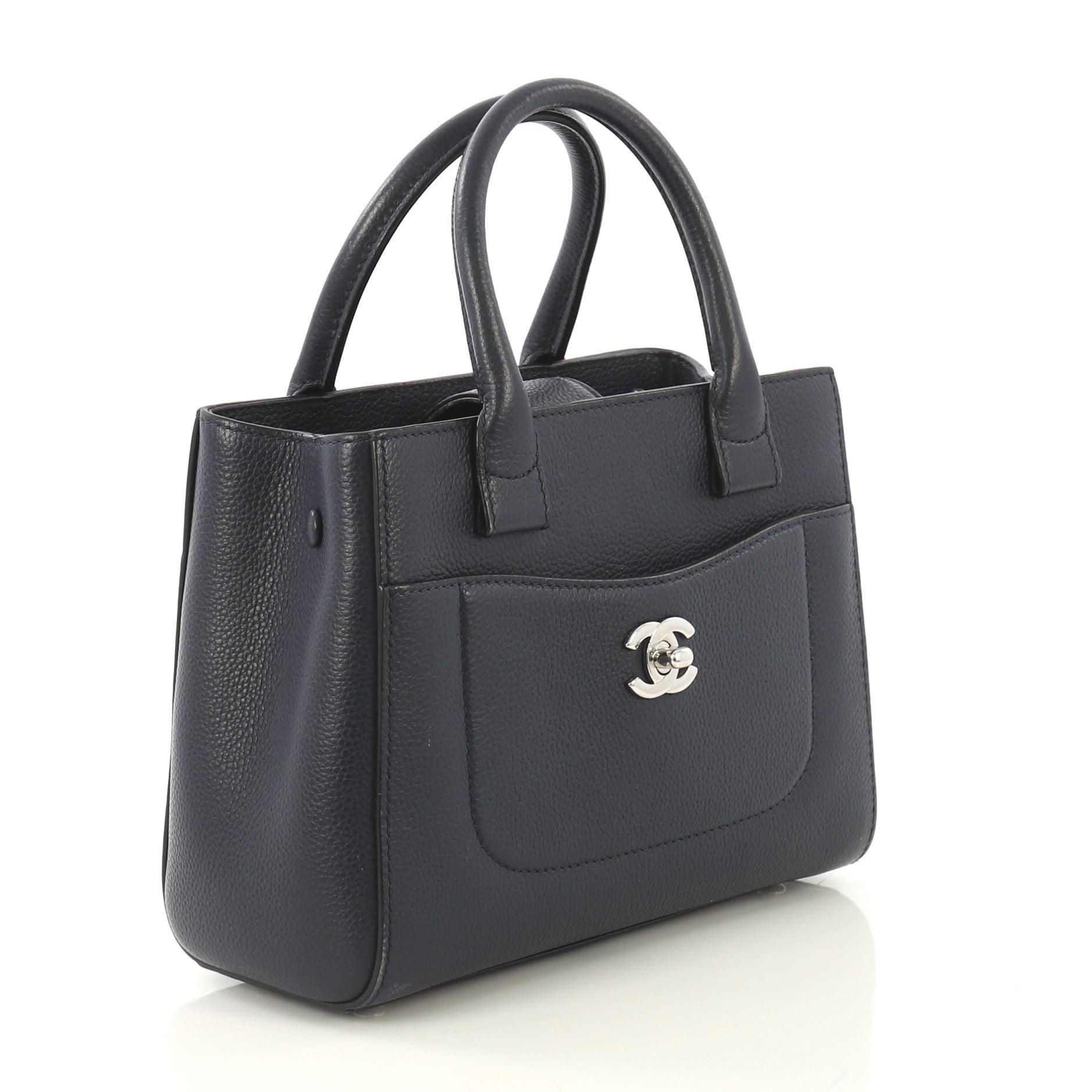 Neo Executive Tote Grained Calfskin Mini