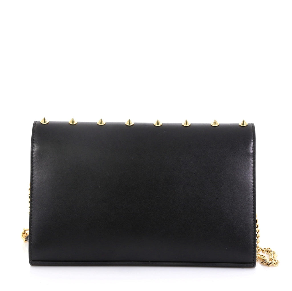 Kan I F Wallet On Chain Clutch Studded Leather