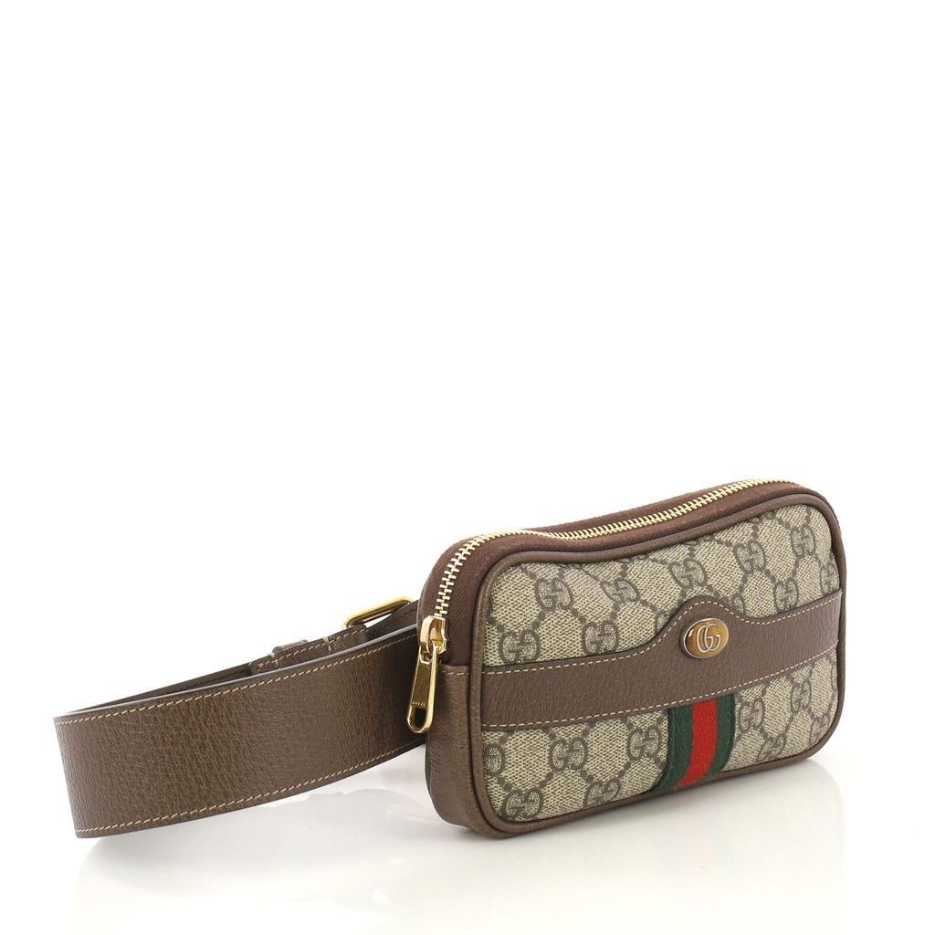 Ophidia Belt Bag GG Coated Canvas Mini