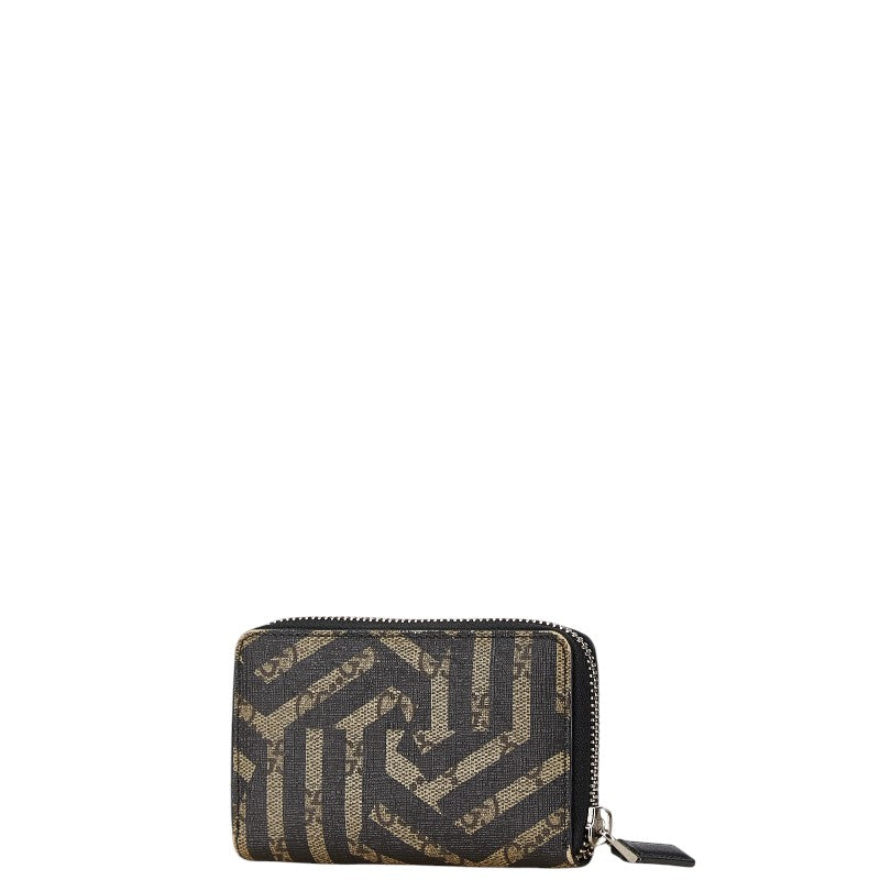 Wristlet Clutch Caleido GG Coated Canvas