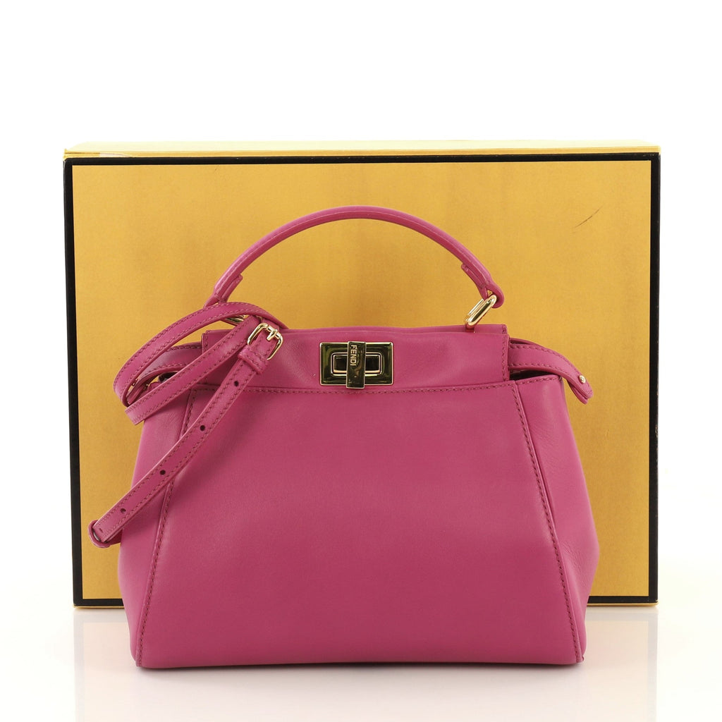 Peekaboo Bag Leather Mini