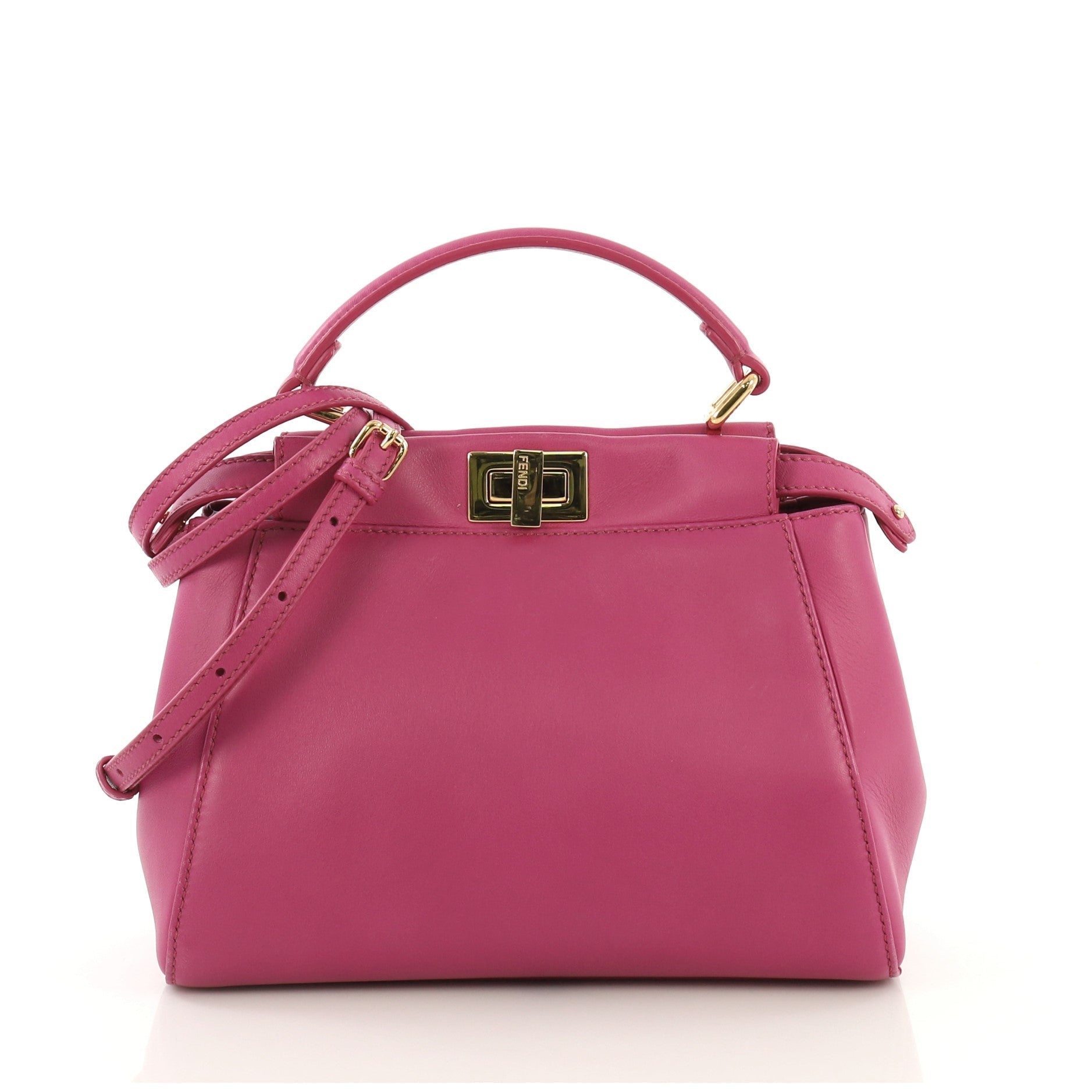Peekaboo Bag Leather Mini