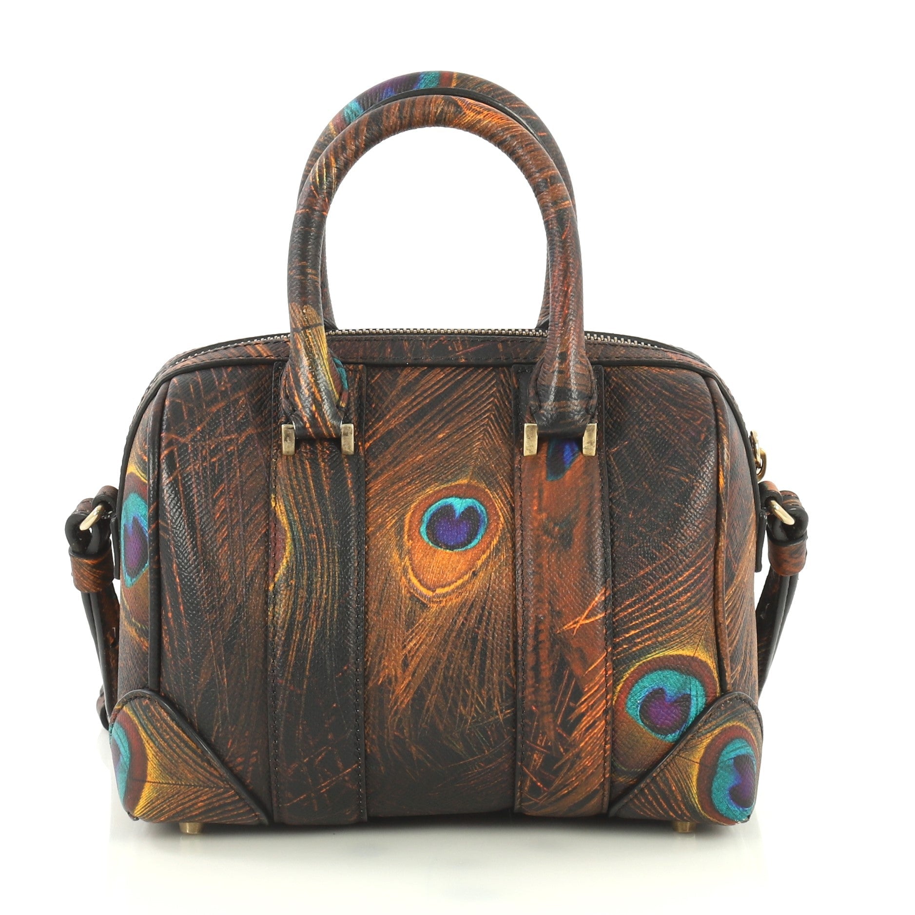 Lucrezia Duffle Bag Printed Leather Mini