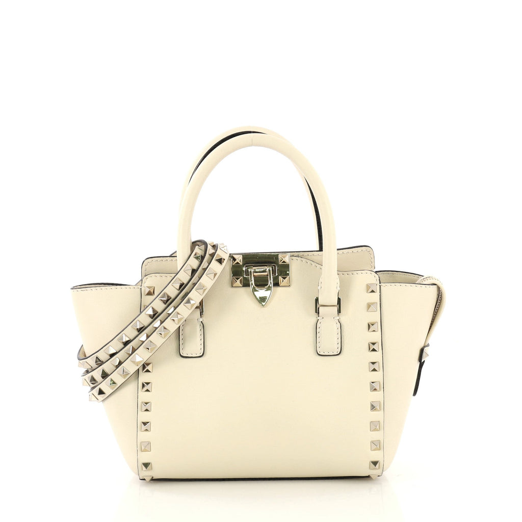 Rockstud Tote Rigid Leather Mini