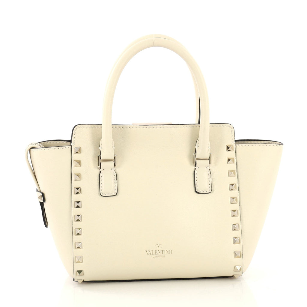 Rockstud Tote Rigid Leather Mini