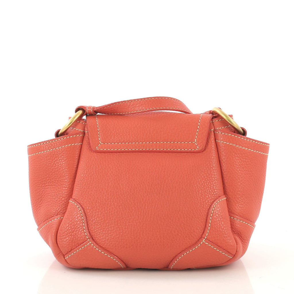 Side Pocket Crossbody Bag Vitello Daino Mini