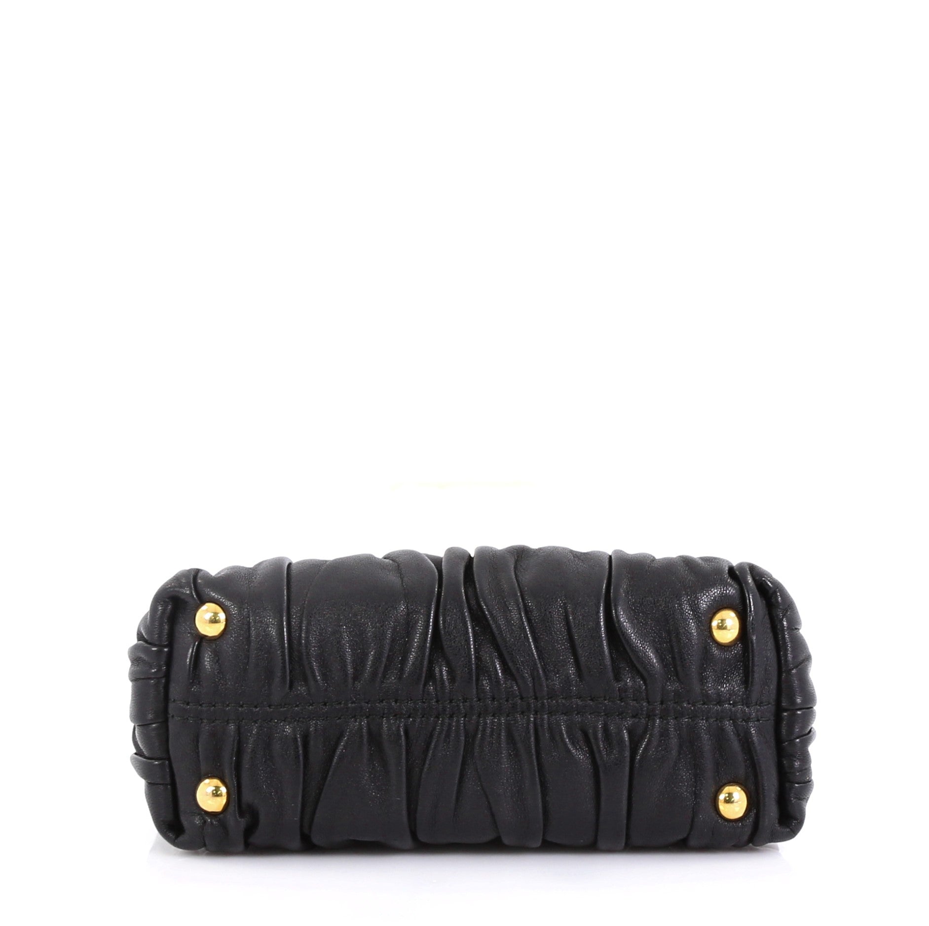 Gaufre Convertible Tote Nappa Leather Mini