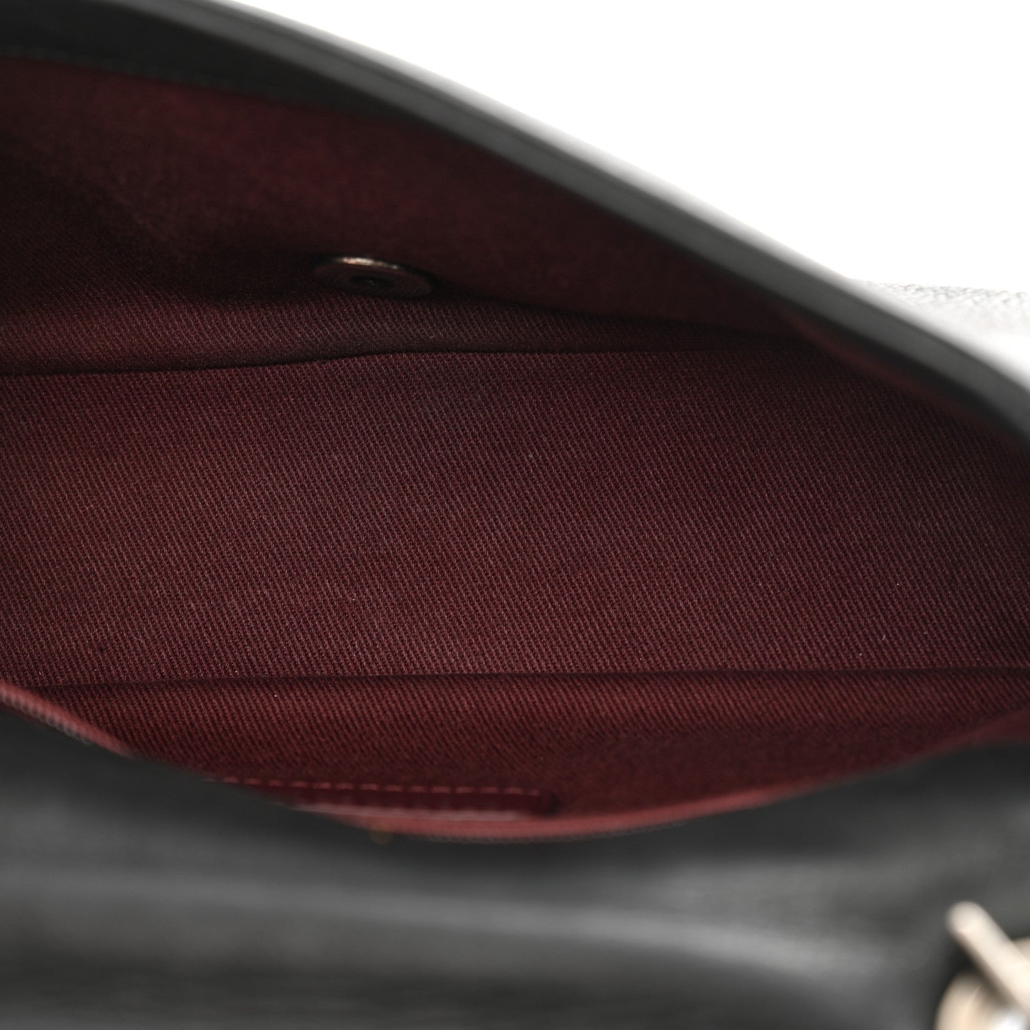Calfskin Diamond Embossed Small New Chic Flap Black