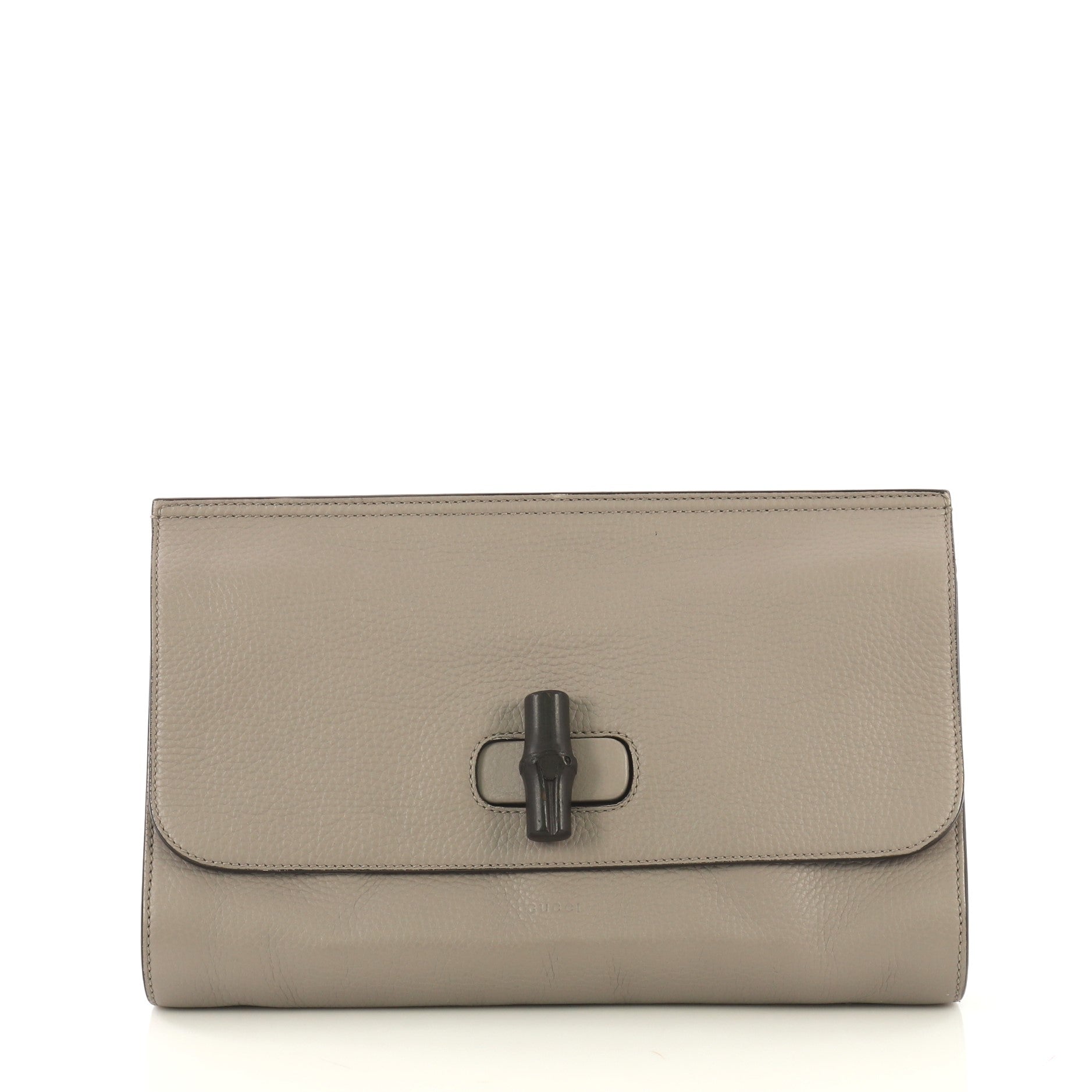 Bamboo Daily Clutch Leather