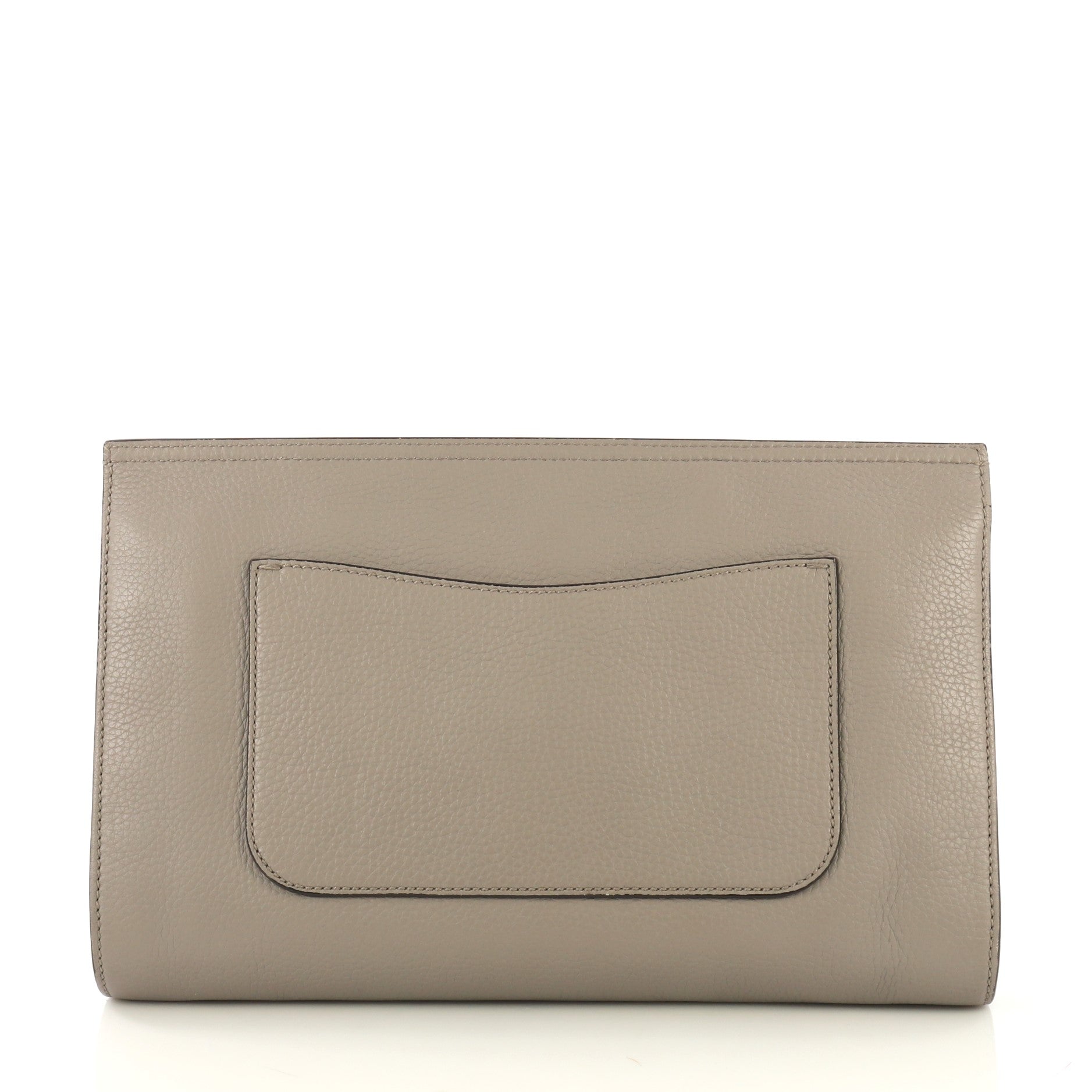 Bamboo Daily Clutch Leather