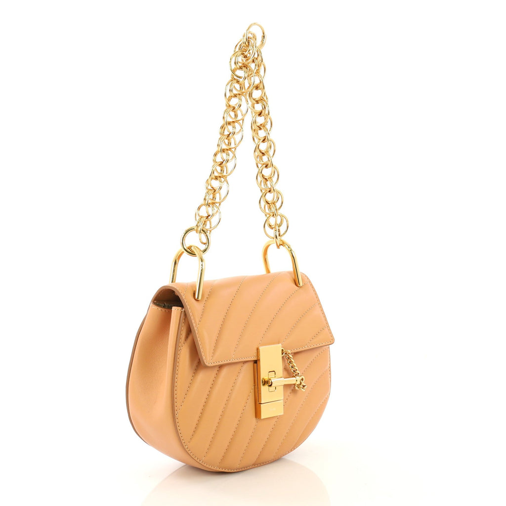 Drew Bijou Crossbody Bag Quilted Leather Mini