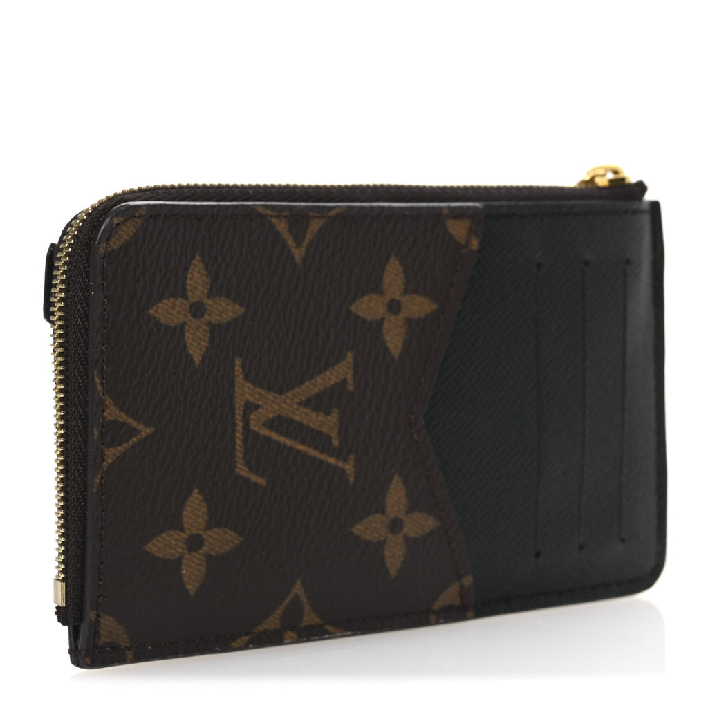 Monogram Recto Verso  Holder Black