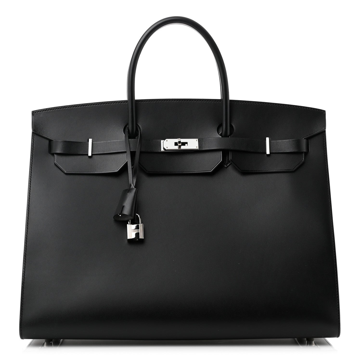 Vache Hunter Birkin Sellier 40 Black