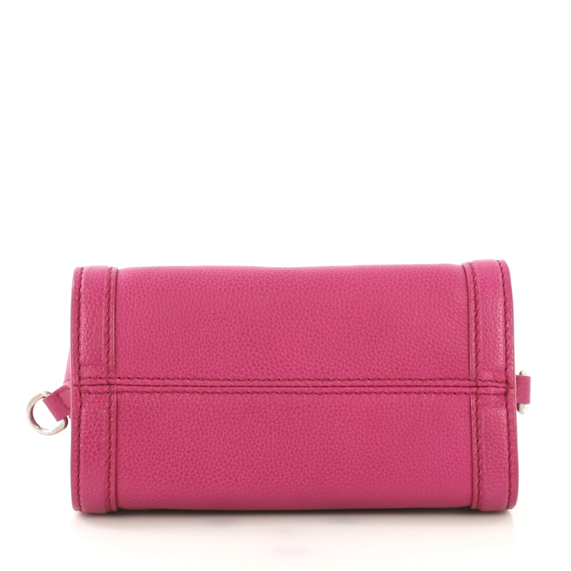 Padlock Zip Around Tote Leather Mini