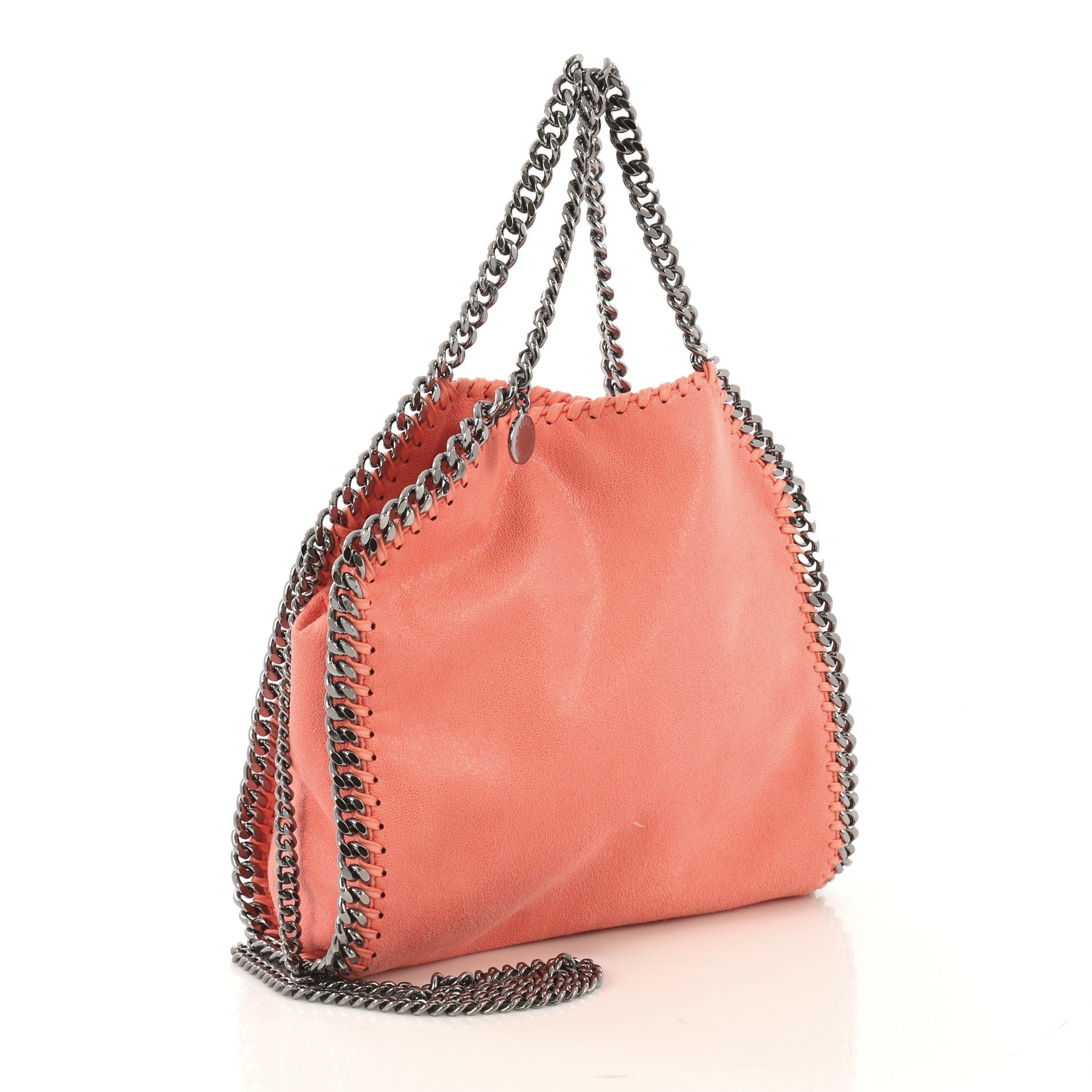 Falabella Fold Over Crossbody Bag Shaggy Deer Mini