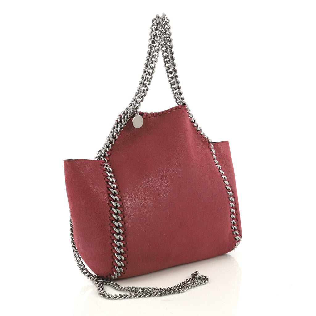 Falabella Reversible Tote Shaggy Deer Mini