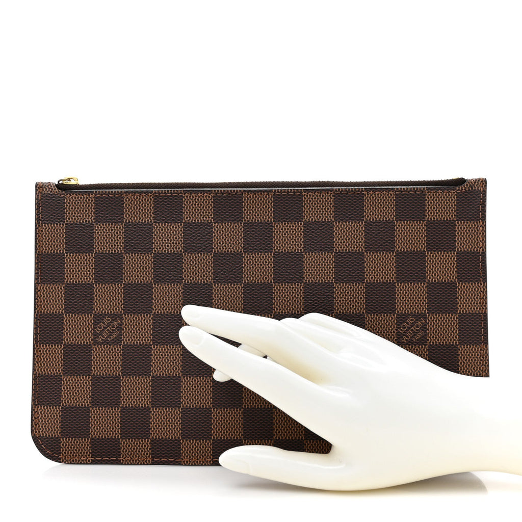 Damier Ebene Neverfull MM GM Pochette