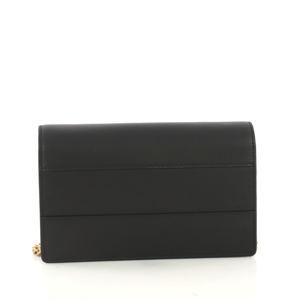 Queen Margaret Chain Wallet Leather Mini
