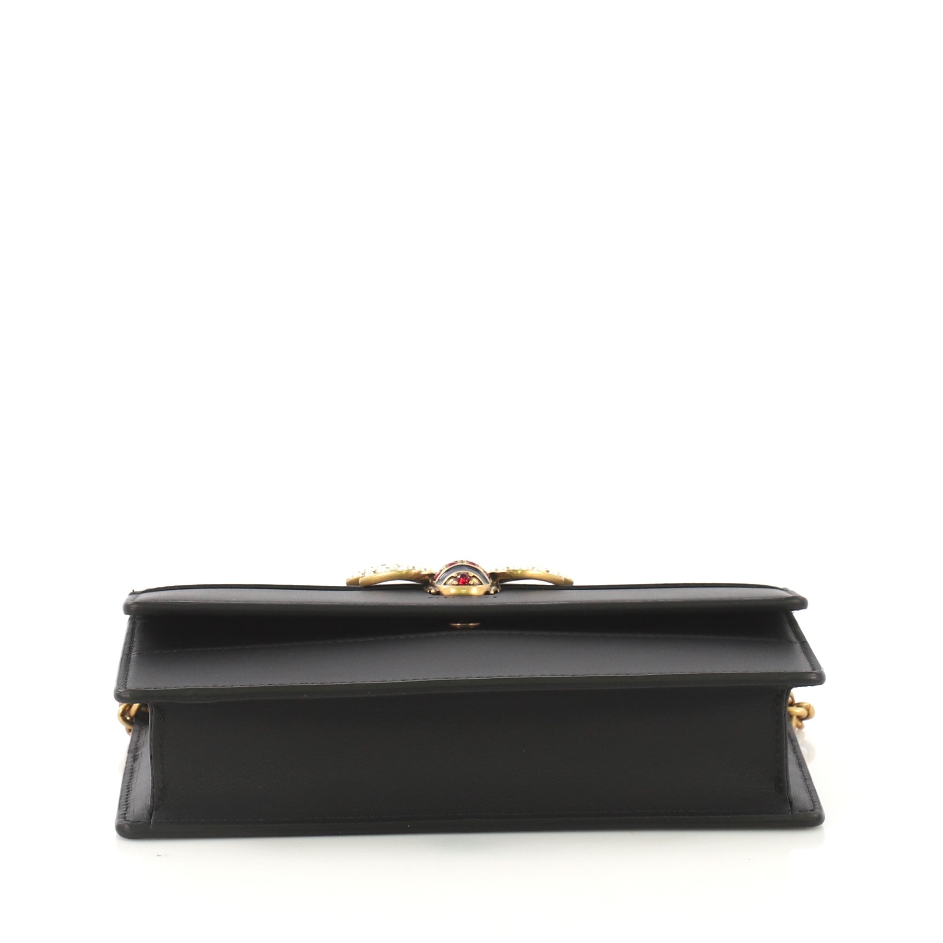 Queen Margaret Chain Wallet Leather Mini
