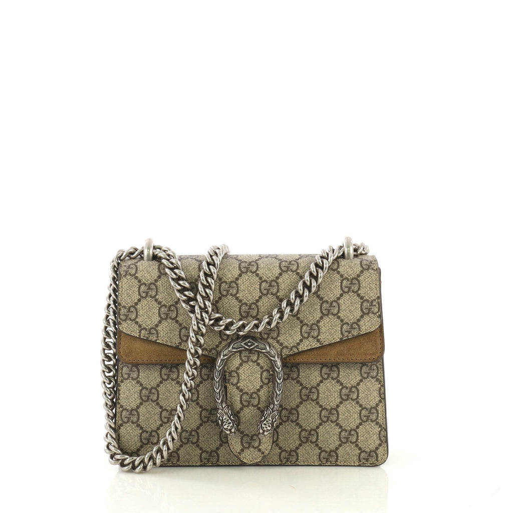 Dionysus Bag GG Coated Canvas Mini
