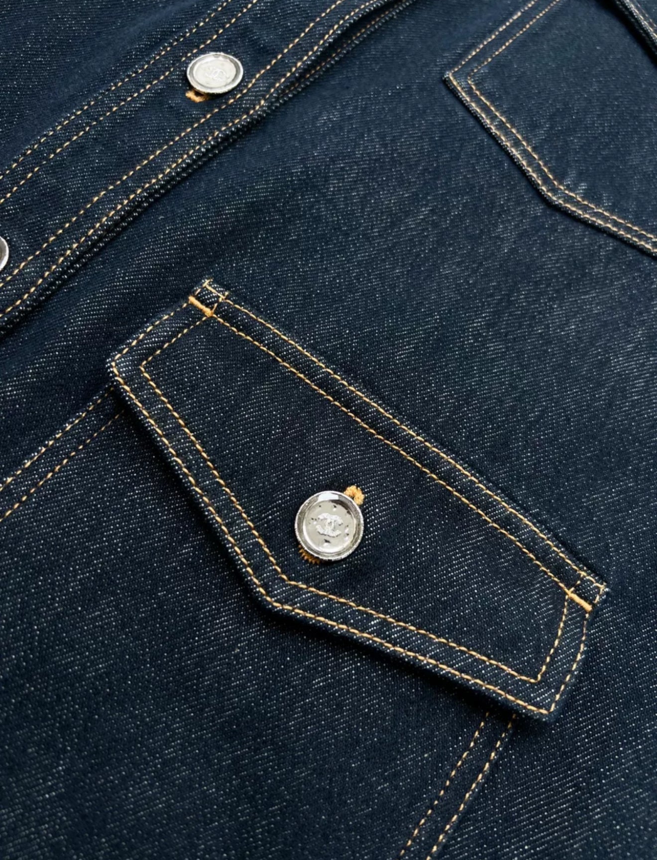 Chanel 25C Denim vest