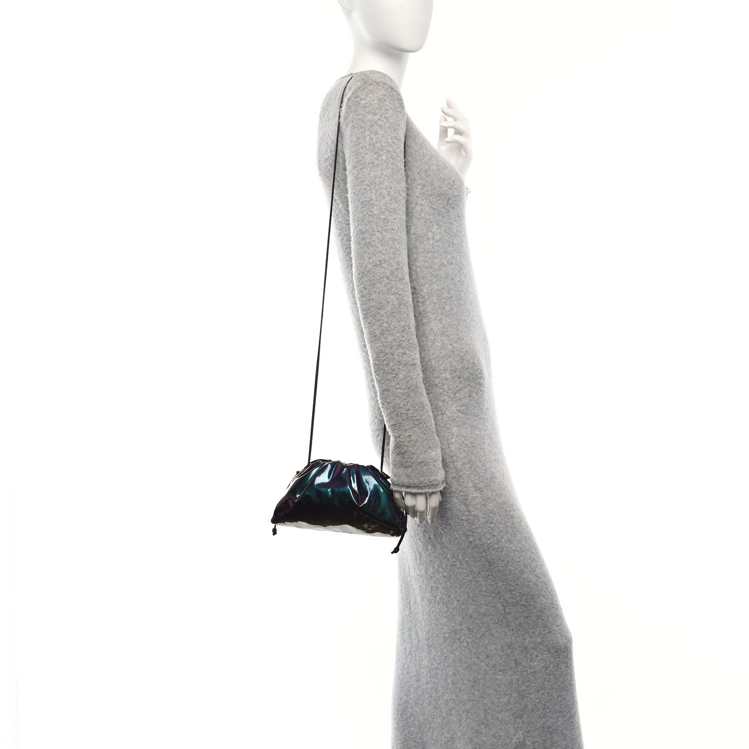 Patent Mini Pouch Holographic