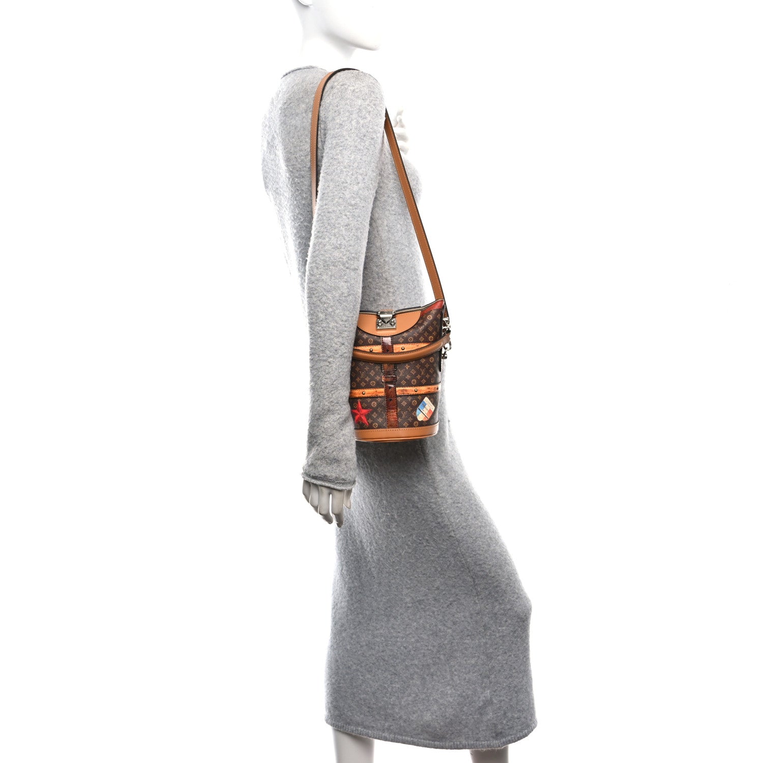 Transformed Monogram Time Trunk Duffle Bag