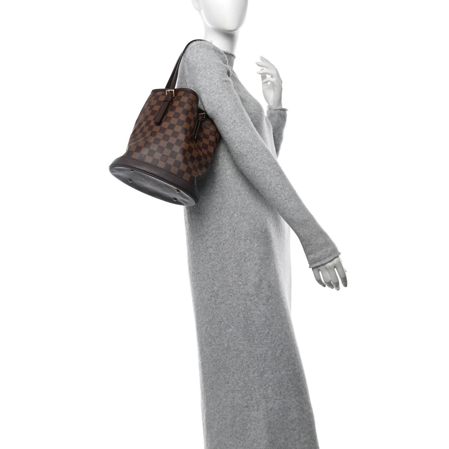 Damier Ebene Marais Bucket 23