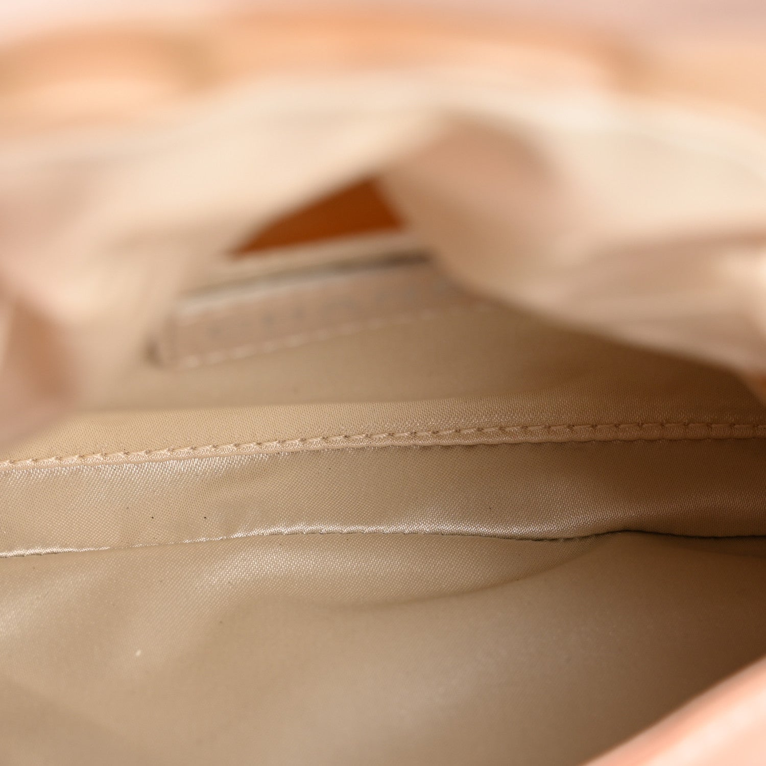 Satin Quilted Flap Clutch Pink