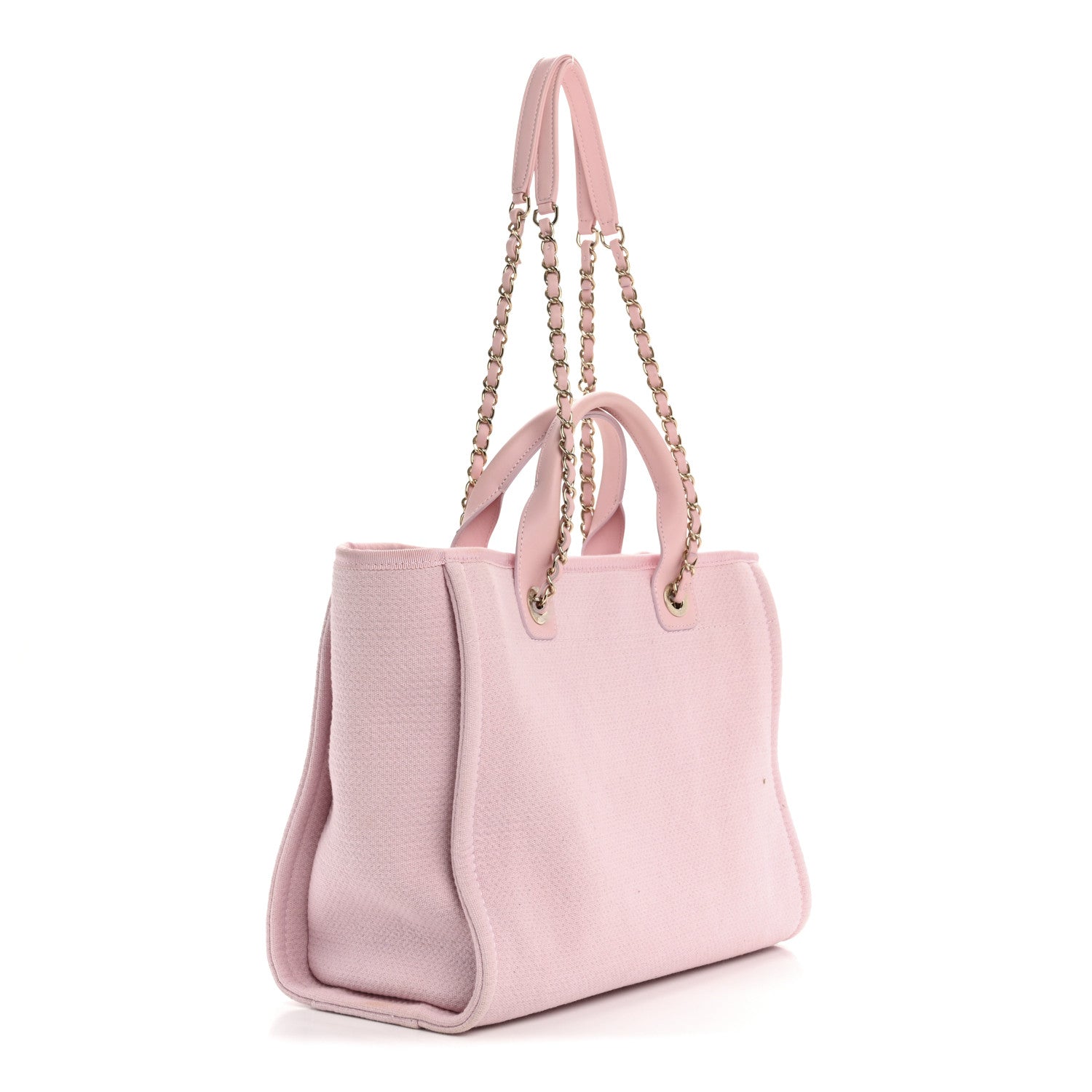 Mixed Fibers Small Deauville Tote Pink