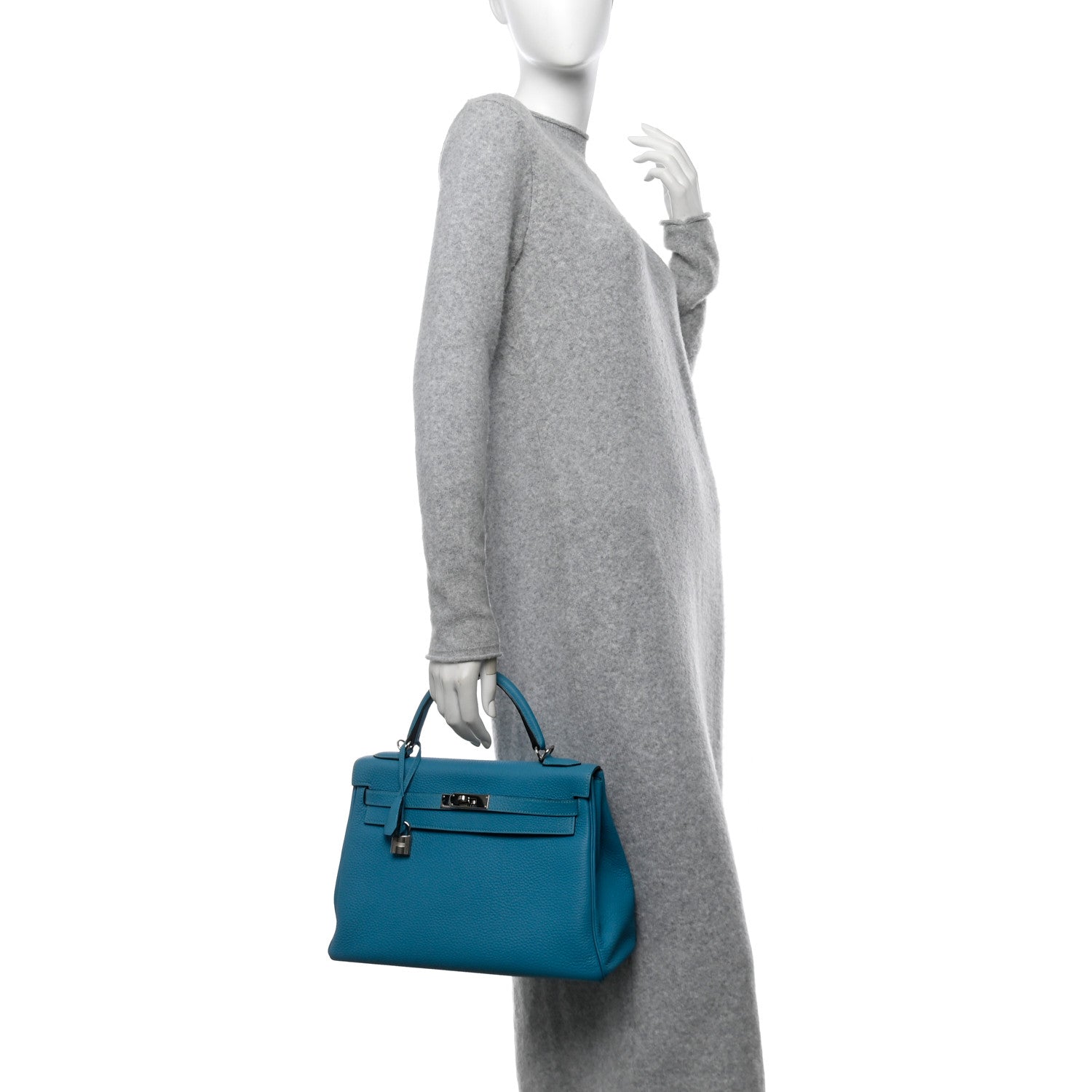 Togo Kelly Retourne 32 Turquoise